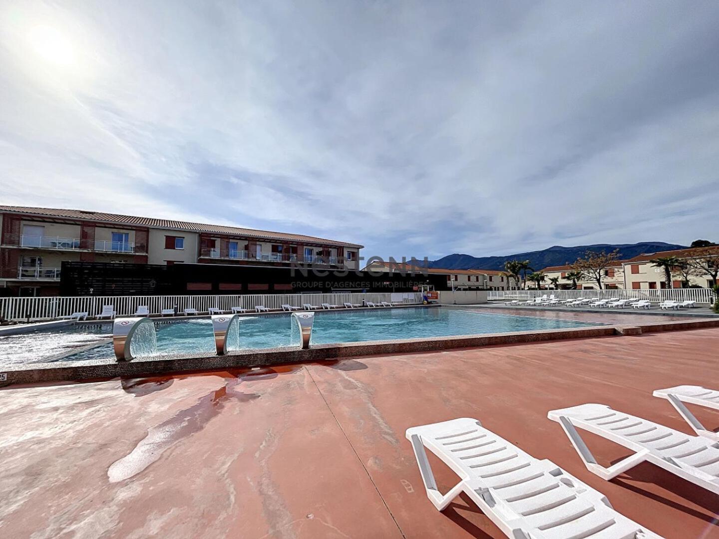 2950-Appartement Une Chambre Avec Piscine Argelès-sur-Mer Exterior foto